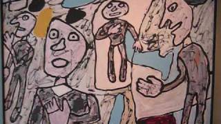 Jean Dubuffet at Helly Nahmad1 NYC Nov 2009 [upl. by Artair]