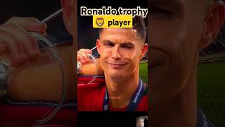 ronaldo win trophy 😈😈cr7cr7fans trending like subscribe cr7team viral [upl. by Iniffit73]