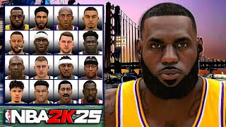 BEST LeBron James Face Creation in NBA 2K25 [upl. by Haleemak]