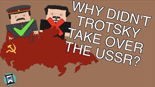 Why didnt Trotsky take over the USSR after Lenin [upl. by Htebazileharas898]