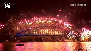 Sydney  New Years Eve Fireworks ohňostroj 1 1 2024 [upl. by Limhaj]