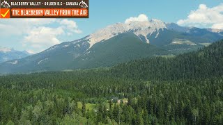 The Stunning Blaeberry Valley near Golden in British Columbia captured by Drone canadianrockies [upl. by Cirillo]