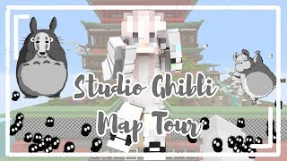 Studio Ghibli Map Tour  Minecraft [upl. by Mehalek]