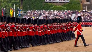 The British Grenadiers  Trooping the Colour 2024 [upl. by Ocirled]