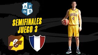 Semifinales APB  Juego 3  Unión Vecinal vs Platense [upl. by Neehahs]