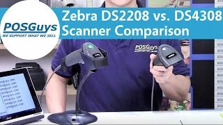 Zebra DS2208 vs DS4308 Scanner Comparison  POSGuyscom [upl. by Ettennan]