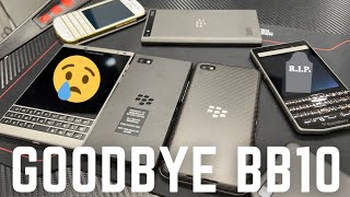 End of BlackBerry 10 Goodbye Old Friend [upl. by Enaile733]