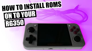 How to install roms onto the RG350RG350M [upl. by Claudette77]