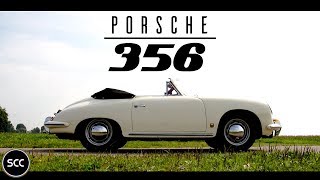 PORSCHE 356 B  356B 1600 Reutter Cabriolet 1960  Test drive in top gear  SCC TV [upl. by Allerus218]