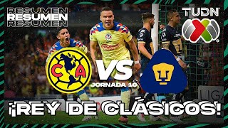 América vs Pumas  HIGHLIGHTS  AP2023J10  Liga Mx  TUDN [upl. by Vena]