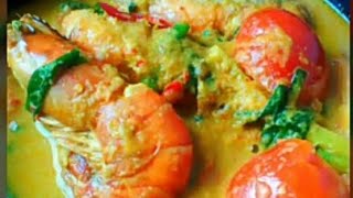 UDANG GALAH MASAK LEMAK CILI API [upl. by Navinod109]