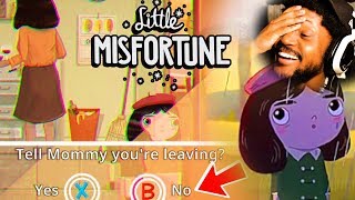 THE CUTEST LITTLE HORROR GAME THERE IS  Little Misfortune DEMO [upl. by Simson919]