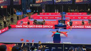 Liam Pitchford vs Liang Jiangkun WTTC 2021 Ro16  game 7 [upl. by Ahras]