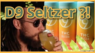 Delta 9 THC Seltzer Review Crescent 9 [upl. by Liris]