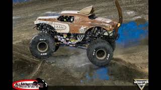 Monster Mutt Junkyard Dog Theme Song Early Monster Jam 2016 [upl. by Ecirual43]