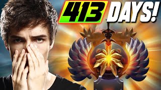 Grubby reaches IMMORTAL AFTER 413 Days  Dota 2 [upl. by Neiviv399]