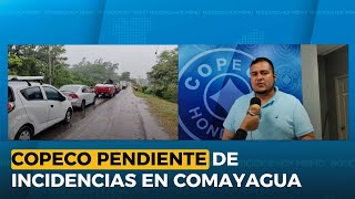 COPECO pendiente de incidencias en Comayagua [upl. by Dyolf]