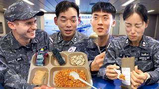 Korean Navy Officers Try British Rations for the First Time [upl. by Heid630]