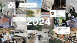 2024 GOALS RESET  vision board goal setting etc [upl. by Melone]