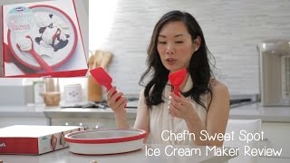 Chefn Sweet Spot Ice Cream Maker Product Review  Angel Wongs Kitchen [upl. by Sinnoda]