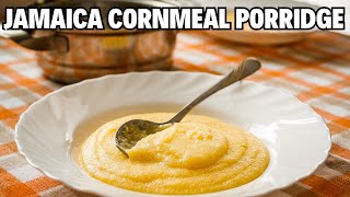 Jamaica Cornmeal Porridge  Recipes By Chef Ricardo [upl. by Jezebel]