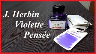 J Herbin Violette Pensée  Review Deutsch [upl. by Lehcnom]