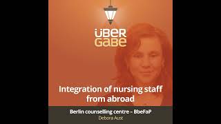 ÜG151  Integration of nursing staff from abroad Debora Aust [upl. by Eibrad742]