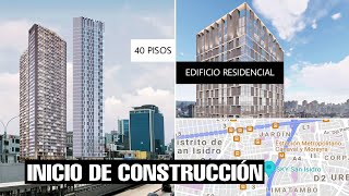 Ya tiene fecha de inicio de construcción EL EDIFICIO RESIDENCIAL MÁS ALTO DEL PERÚ Lima Perú 2022 [upl. by Critchfield]