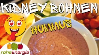 Kidney Bohnen Hummus 😋 Rezept in Vegan [upl. by Gilba]