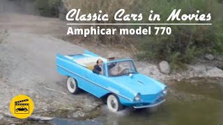 Classic Cars in Movies  Amphicar model 770 [upl. by Lemmy733]