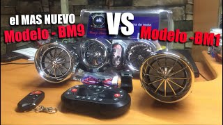 SISTEMA de AUDIO y ALARMA para MOTOS Económico  BLUETOOTH  MODELO de Bocinas anterior y NUEVO [upl. by Julienne]