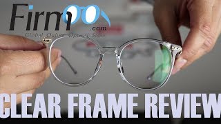 Firmoo Clear Framed Glasses Review Inspired by JACOB STARR [upl. by Jael]