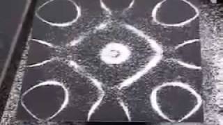 Cymatics Sacred Geometry Formed by Sound [upl. by Vittorio]