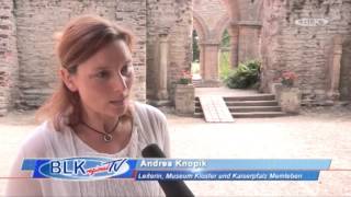 Kloster Memleben Andrea Knopik Leiterin Museum Kloster und Kaiserpfalz [upl. by Roxanna]