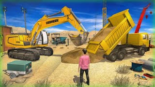 Heavy Excavator City Construction Sim 2021  Jcb Games  Jcb Games 2021 [upl. by Assirehc692]