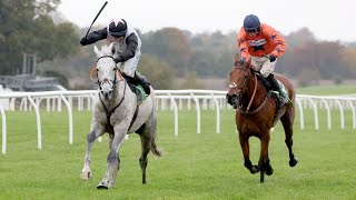 Gentleman amp scholar GENTLEMANSGAME downs Bravemansgame in Charlie Hall at Wetherby [upl. by Byrann]