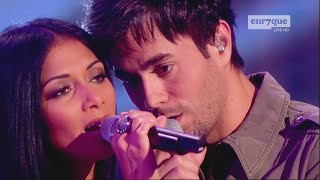 Enrique Iglesias Nicole Scherzinger  Heartbeat LIVE HD [upl. by Rondon144]