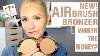 CHARLOTTE TILBURY AIRBRUSH FLAWLESS REVIEW  OVER 40 SKIN [upl. by Yticilef735]