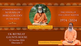 UK Kriya Yoga Retreat with Paramahamsa Prajnanananda  Discourse 2 on October 12 2024 [upl. by Bennie]