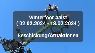 Winterfoor Aalst  02022024  18022024   Beschickung  Attraktionen [upl. by Francine846]