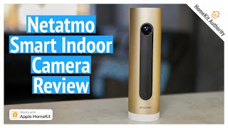 Netatmo Smart Indoor camera review  Facial Recognition camera with HomeKit Secure Video support [upl. by Afaw]