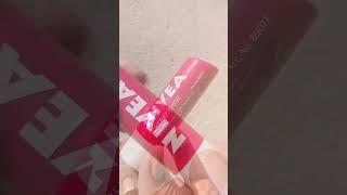 niveaindia cherry shine lip balm lipbalm nivea skincare [upl. by Annahoj]