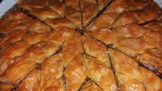 Bakllavë e Shpejt  Traditional Baklava recipe  Baklavaları  بقلاوة baqlāwa [upl. by Enimisaj]