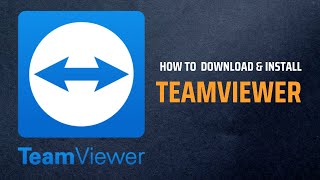 How to Download amp Install TeamViewer  Part  1 of 2 [upl. by Arinaid]