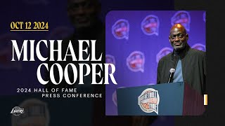 Michael Cooper 2024 Hall of Fame  Press Conference [upl. by Jenei]