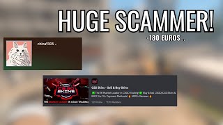 CSGO SCAMMER DISCORD please watch out [upl. by Eaned110]