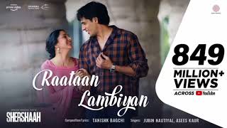 Raataan Lambiyan  Official Audio Shershaah Sidharth  Kiara Tanishk BlJubin Nautiyal Asees [upl. by Jordan875]