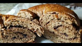 የጤፍ እና ገብስ ዳቦ በ ቸኮሌት easy Teff and barley bread with chocolate spread [upl. by Mannos]