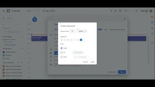 How to create a repeat event every two weeks in Google Calendar [upl. by Sair]