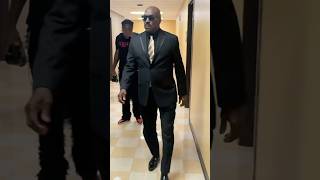 Clifton Powell Escorted to Present Award awards pinky friday cinema movie star [upl. by Naerb]